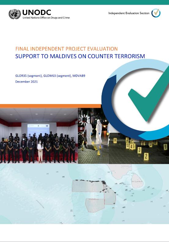 Final Independent Project Evaluation: Support to Maldives on Counter Terrorism 