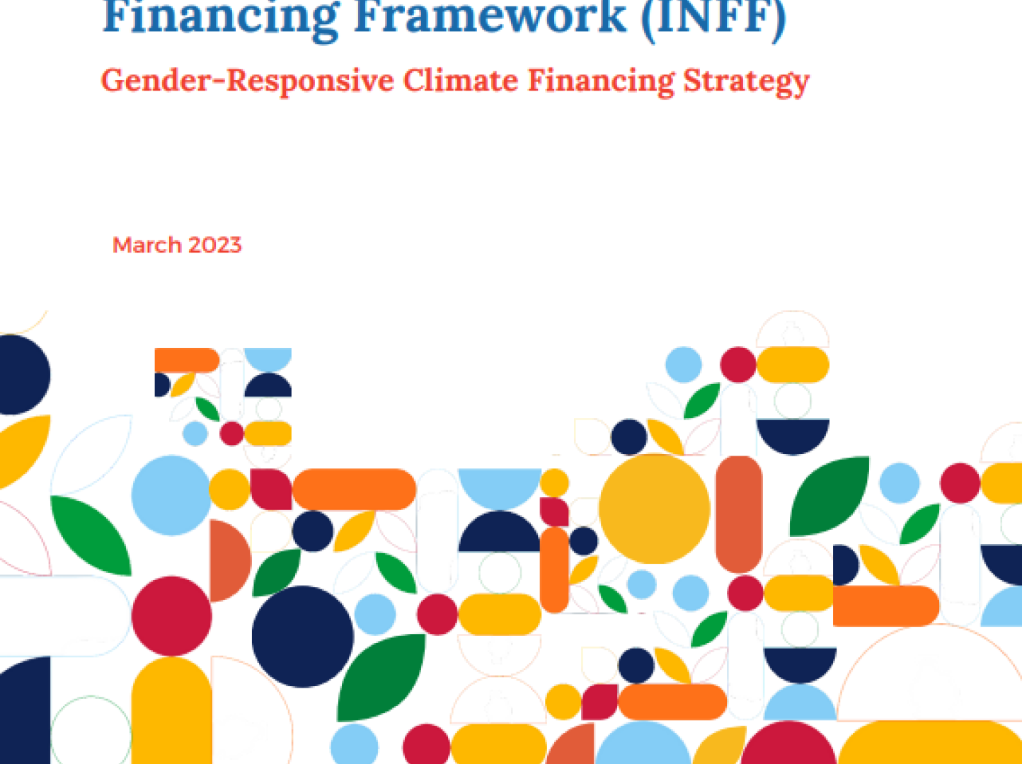 INFF Gender Responsive Climate Financing Strategy