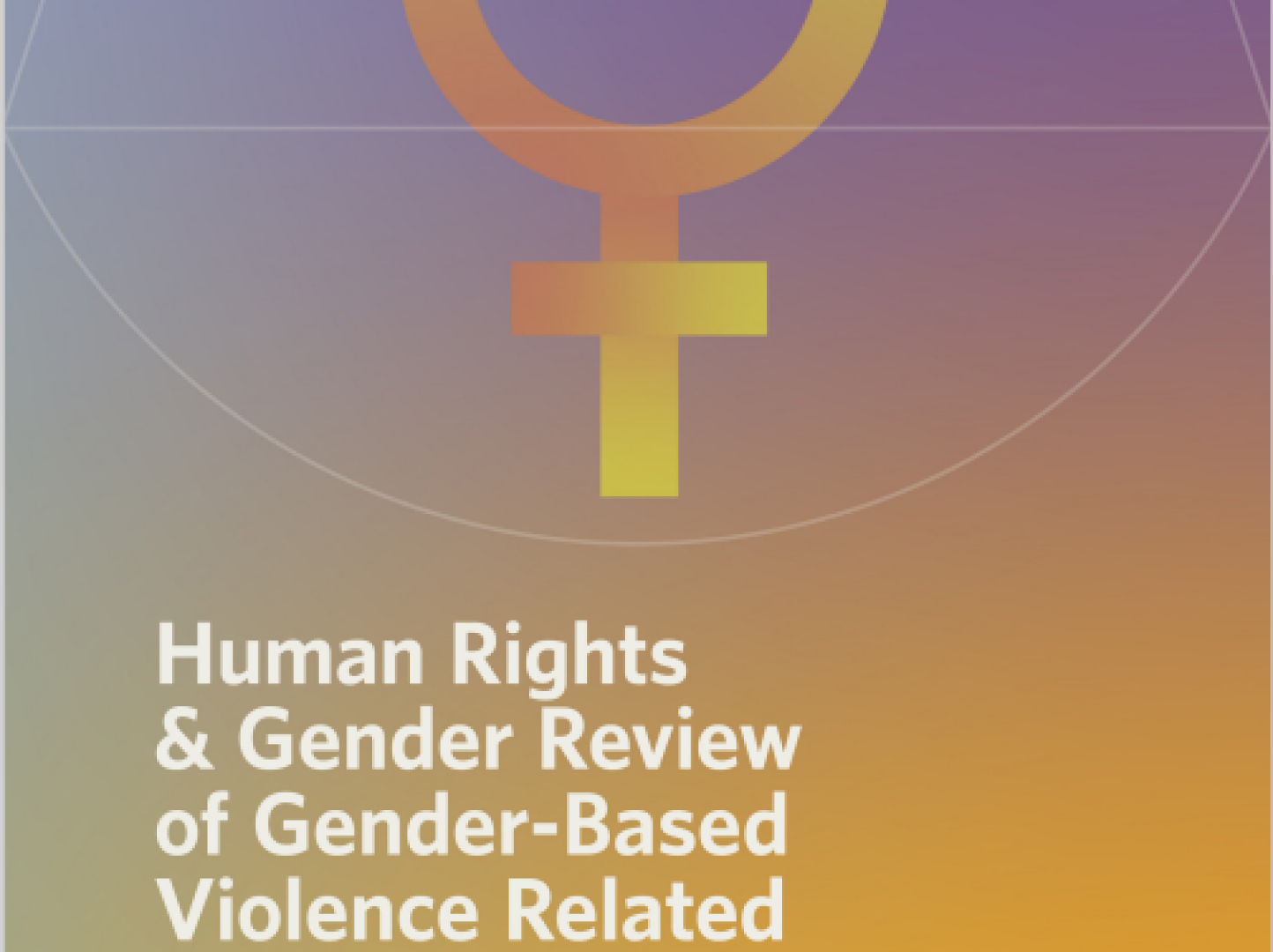 Human Rights & Gender Review of Gender-Based Violence Related Laws in the Maldives